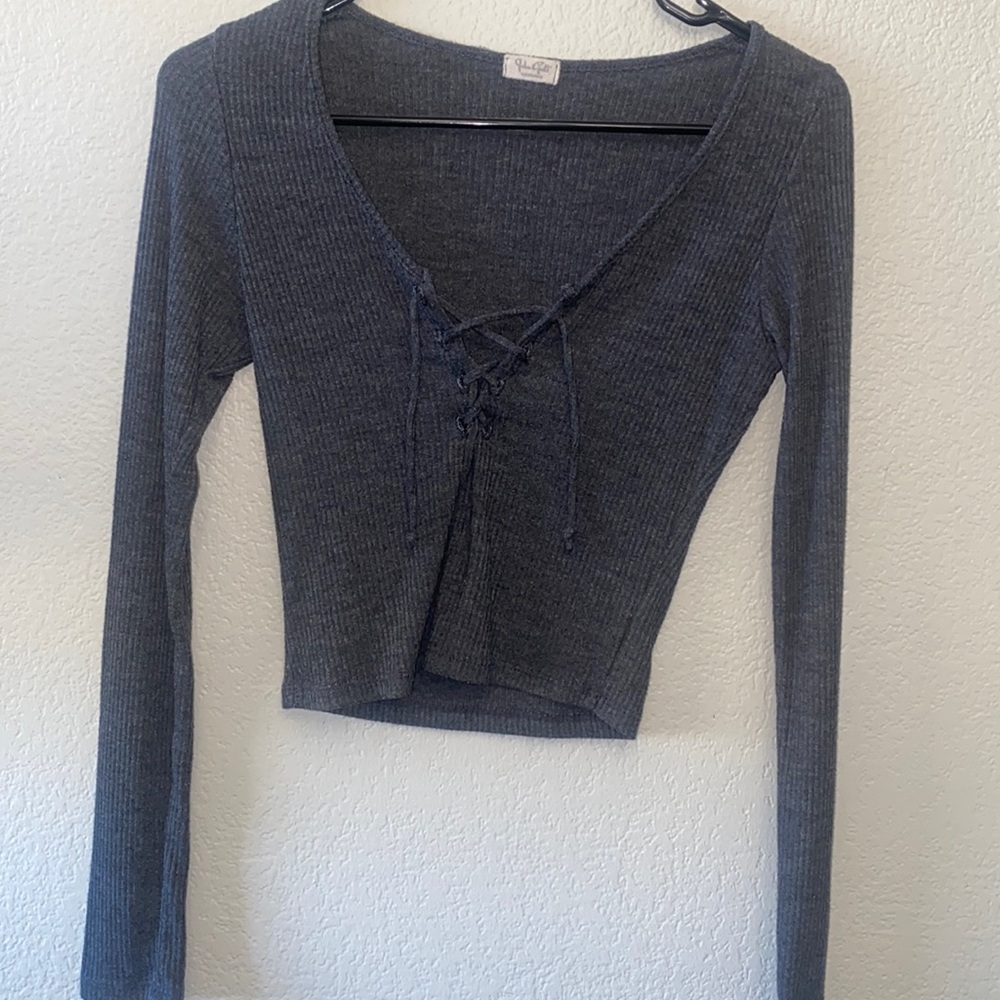 Cropped long sleeve